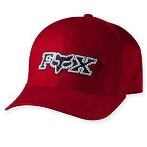  FOX CORPO HAT RED XSM/SM