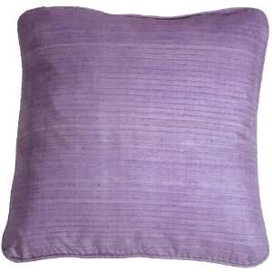  Pillow Decor   Ribbed Silk Lavender 17x17 Throw Pillow 