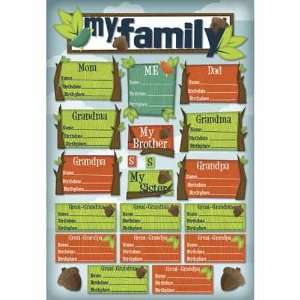    Kids Ancestry Cardstock Stickers My Roots