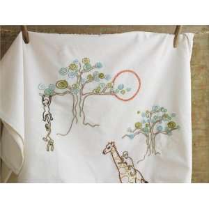  Coyuchi Jingo Light organic cotton crib blanket: Baby