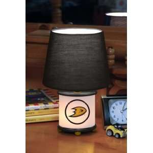 ANAHEIM MIGHTY DUCKS Team Logo 12 Tall DUAL LIT ACCENT LAMP / NIGHT 