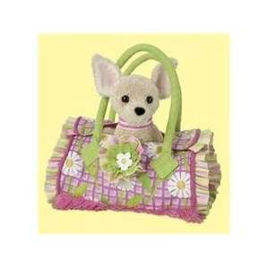  Plush Daisy Up Sassy Pet Sak with Chihuahua 10 Toys 