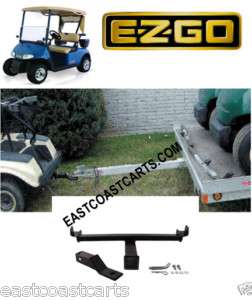 EZGO RXV Golf Cart TRAILER HITCH with 2 RECEIVER  