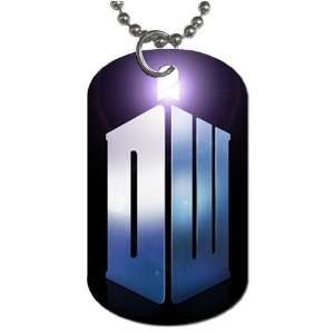  Doctor Who New Logo Double Sided Dog Tag 