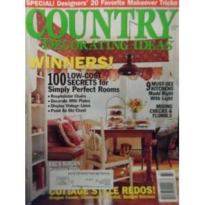  Country Decorating Ideas Cottage Style Redos (winter 
