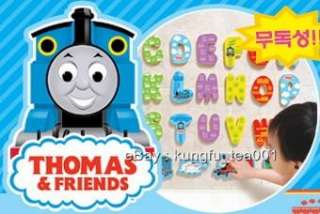 Thomas the Tank Engine Train Tub Bath Toy ABC Stickers  