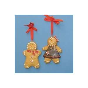  Club Pack of 24 Gingerbread Boy and Girl Cookie Christmas 