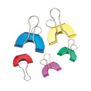  OfficeMax Color C Clips, Medium 12 ct. and Large 3 ct 