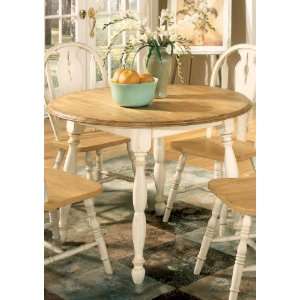  Round Drop Leaf Table: Furniture & Decor