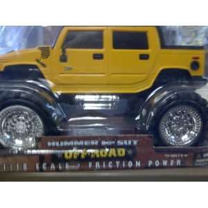  HUMMER H2 SUT OFF ROAD VEHICLE 118 Scale, Friction Power 