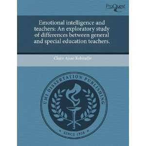 exploratory study of differences between general and special education 