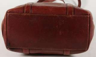 Coach Red Leather Soho Carry All Shoulder Bag Handbag Purse 5187 