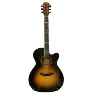  Austin AA40 OECSB Acoustic Electric Folk Guitar with 