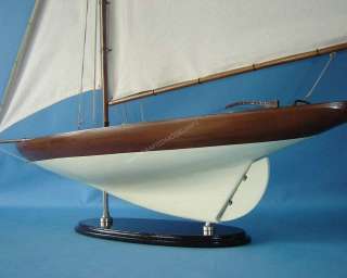 Americas Cup Challenger 26 Sailboat Model Home Decor  