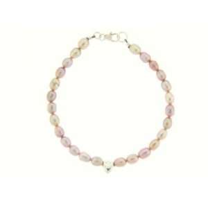  Pink Pearl and Heart Bracelet: Everything Else