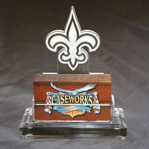  New Orleans Saints NFL Business Card Holder w/ Gift Box 
