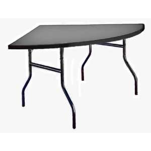 Quarter Round Hexalite Folding Table Midwest QR48NLW: Home 