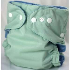    Rocky Mountain Diapers Lime and Berry One Size Pocket Diaper Baby