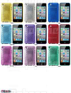 SOFT GEL CASE COVER FOR APPLE IPOD TOUCH 4 4TH GEN  