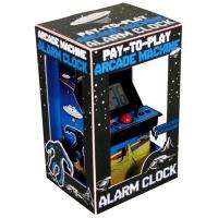 Arcade Game Machine Alarm Clock with Joystick Controls  