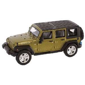    Atlas HO RTR 2007 Jeep Wrangler Unlimited, Green Toys & Games