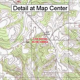   Map   Cool Springs, North Carolina (Folded/Waterproof): Sports