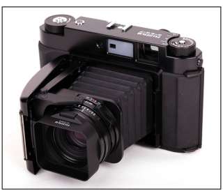  Pro 6x6 6x7 Bessa III black camera + HOOD w/EBC 80mm f/3.5  