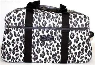 NWT Victorias Secret SUPERMODEL ESSENTIALS Animal Wheelie Luggage 