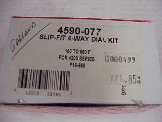 Robert Shaw 4590 077 Slip Fit 4 Way Dial (150 550 F)  