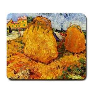  Haystacks in Provence By Vincent Van Gogh Mouse Pad 