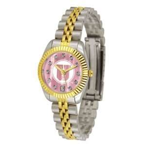   Utes NCAA Mother of Pearl Executive Ladies Watch