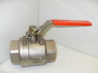 NEW 2 AOP NACE CF8M STAINLESS STEEL 2000WOG BALL VALVE  