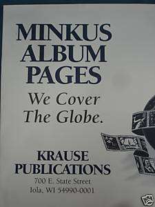 Minkus Album Pages, US Regular Issues, 1998 Supplement  
