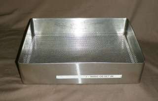 Jarit/Codman Stainless Surgical Tray 14.5x10x3.5 W  