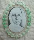 vint catholic relic mother mary theresa dudzik photo soil from