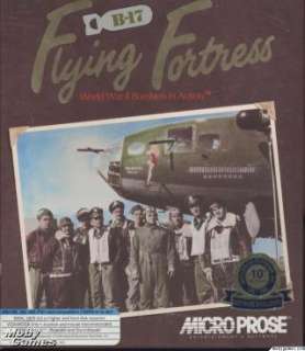 17 Flying Fortress + Manual PC CD original 1993 air plane simulation 
