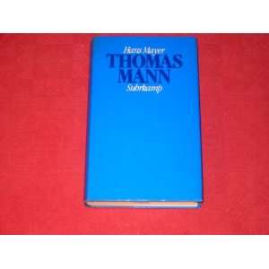  Thomas Mann (German Edition) (9783518036334) Hans Mayer 