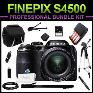  Fujifilm FinePix S4500 14.0MP Digital Camera 16GB 