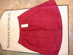   Men Cranberry Pink Color Full Skirt Conservative 8 $110 Nice  