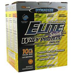 Dymatize Elite Whey Protein 10 lbs Juicers, Variety  
