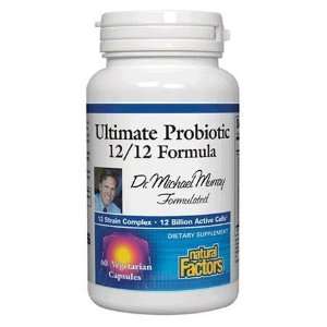 Natural Factors   Dr. Murrays Ultimate Probiotic 12/12 Formula   60 