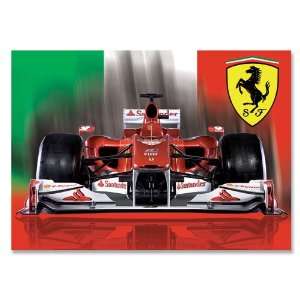  Ferrari Formula 1 Car Flag