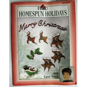   Homespun Holidays (Merry Christmas, AD215BOOK) Carol Smith Books