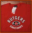 NEW With Tags Rutgers Scarlet Knights Football NCAA T Shirt L