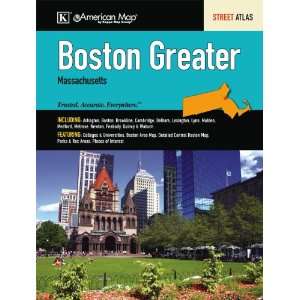  Boston Greater, MA Street Atlas (9780762572571) American 