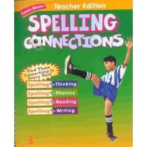  Zaner Bloser Spelling Connections 3Rd Grade Spiral Teacher 