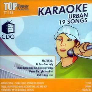  Top Tunes Karaoke CDG Urban Vol. 3 TT 168: Various Artists 