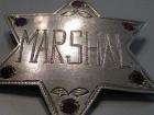Sterling Silver Marshall Badge.  