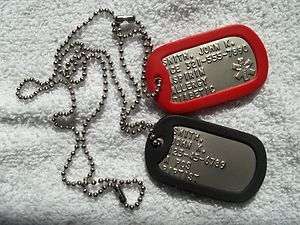 MEDICAL Information Dog Tag Dogtags Personalized For You  