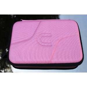  M&C (Pink) Hard Shell EVA Carrying Case Cover for Google Android 